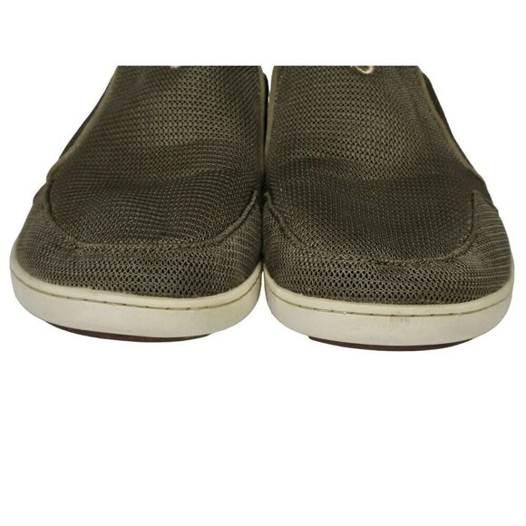 Olukai Nohea Mesh Men's Slip On Sneaker Olive Size‎ 8.5 Men - Picture 6 of 9